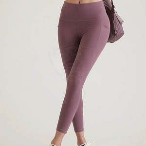 Venta Directa de Fábrica, Leggings de Yoga con Cintura Elástica, Talla Personalizada, Servicio OEM, Leggings de Yoga Más Vendidos al Por Mayor - Product Image 6