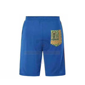 Conjunto de ropa deportiva informal de verano para hombre Pantalones cortos de felpa transpirables de dos piezas con logotipo personalizado Chándal al por mayor - Product Image 6
