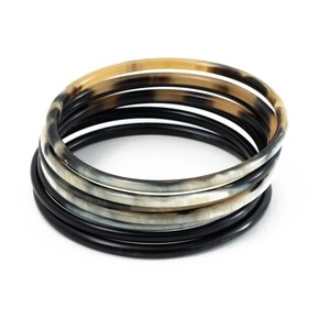 Bracelet en corne fait à la main bijoux en cornes naturelles bracelets de meilleure qualité coût le plus bas pour les distributeurs - Product Image 6