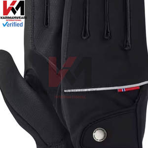 Guantes de cuero para montar a caballo portátiles más vendidos, guantes deportivos de cuero de diseño personalizado de calidad superior, durabilidad ecuestre - Product Image 4