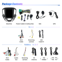 MEKEDE-Reproductor de audio para coche, Radio con sistema Android TS, wifi, 4G, DVR, DSP, TMPS, para Opel Insignia 2014-2018