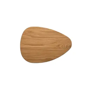 Oval şekil kesme tahtası ahşap kesme tahtası (kahverengi 1 paket bulaşık makinesi güvenli) üretici fabrika toptan fiyat