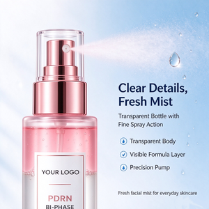Vente en gros de sérum bi-phases PDRN, brume pour le visage, soin de la barrière cutanée, étiquette privée, service OEM - Product Image 2