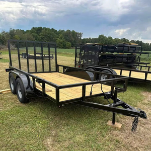 Remolque Utilitario de Alto Rendimiento de 6.4X14 y 2900 lb de Capacidad de Carga, para Trabajo y Uso Agrícola, Compacto, Resistente y Fácil de Remolcar, con Envío Gratuito - Product Image 1