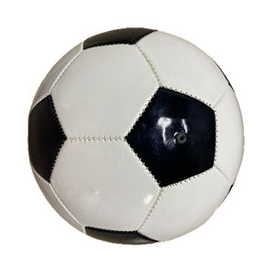 Balón de fútbol de cuero con logotipo personalizado de alta calidad, estilo clásico al por mayor con tamaño y color personalizados duraderos - Product Image 4