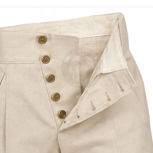 Pantalon de guerre napoléonien à coupe traditionnelle, design d'inspiration historique, toile respirante, écologique, léger, coupe confortable - Product Image 5