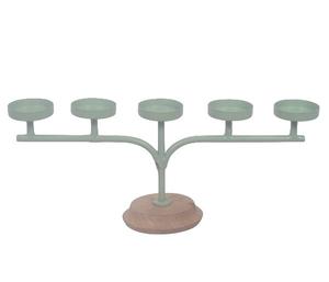 Portavelas decorativo navideño festivo de Metal elegante para boda, centros de mesa para el hogar, artesanía navideña para el hogar, decoración de boda - Product Image 3