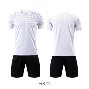 ชุดฝึกซ้อมฟุตบอลคุณภาพสูงสำหรับผู้ใหญ่ ชุดยูนิฟอร์มสำหรับเล่นกลางแจ้ง แบบเรียบ สามารถสั่งทำได้ ชุดฟุตบอลแฟชั่น ใส่ได้ทุกฤดู 100% - Product Image 4