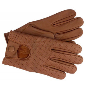 Wholesale Custom Premium Quality Breathable Unisex Leather Winter Full Finger <b>Driving</b> <b>Gloves</b> for Adults Outdoor Casual Use - Product Image 3