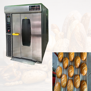 Easy to Use <b>Bread</b> Baking Oven 10 Trays Motor 1Hp <b>Bread</b> <b>Making</b> Equipment Stainless Steel Rotary Oven for Bakery Kien an Vietnam - Product Image 1