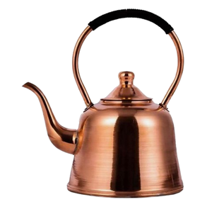 Bouilloire à poignée design de meilleur style pour la maison bouilloire à thé en métal cuivré servant du café bouilloire pour hôtels et restaurants - Product Image 1