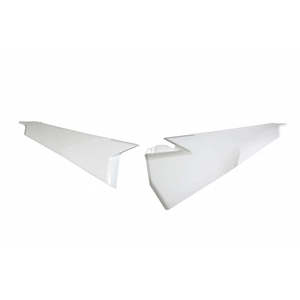 Husqvarna FE 350 2020-2023 pannelli laterali bianchi ABS plastica carenatura moto parte superiore - Product Image 1