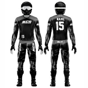 Offre Spéciale Vente en gros Fabrication 100% Polyester Tissu Sublimation Impression Motocross Racing Dirt Bike Off-Road ATV VTT Vêtements - Product Image 1