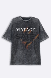 เสื้อยืดผู้ชายสั่งทำพิเศษ ผ้าฝ้าย 100% ทรงปกติ ล้างสีแบบแอซิด พิมพ์ลายดิจิทัล ความยาวสั้น แห้งเร็ว ระบายอากาศได้ดี เป็นมิตรต่อสิ่งแวดล้อม - Product Image 6