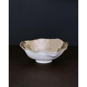 Bol à fruits décoratif de style piédestal décoration intérieure de la maison bols à plat de service en métal bols de style floral de qualité minimaliste - Product Image 5