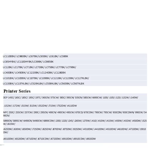 Tinte INKTEC de 1000ML para botella compatible con BROTHER SERIES B1100 CMYK Colors - Product Image 1