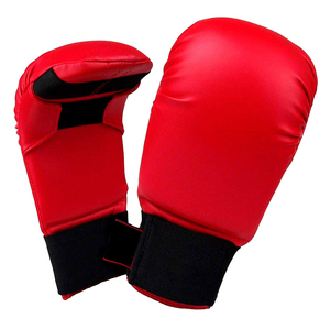 Mitaines de karaté professionnelles unisexes Gants en cuir de haute qualité imprimés sur mesure Équipement d'arts martiaux léger nouveau style - Product Image 6