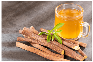 SWEETROOT/akar LICORICE alami/dukungan pencernaan & pernapasan/LABEL bersih/antiinflamasi