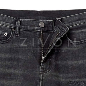 Custom Made 100% Cotton Solid Mid <b>Waist</b> Eco-Friendly Men <b>Jeans</b> <b>Shorts</b> <b>High</b> Quality Comfortable - Product Image 5