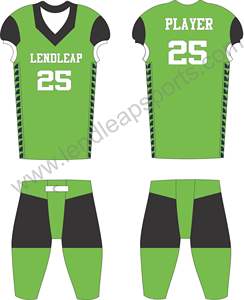 Maillot de football américain pour hommes uniforme de football américain uniforme de football américain pour femmes - Product Image 5