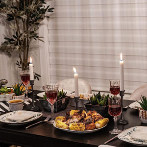 Décoration de table finie antique Meilleur prix de gros pour le nouveau dernier bougeoir en aluminium Pilier Stick Stand Metal - Product Image 2