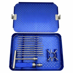 Kit d'installation de vis d'interface pour réparation méniscale orthopédique en acier inoxydable pour chirurgie générale et arthroscopie - Product Image 1
