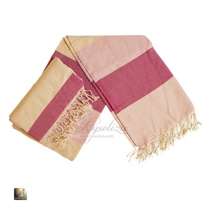 Toallas de playa turcas con estampado de logotipo personalizado, manta de toalla a prueba de arena, 100% algodón, pareo de playa - Product Image 5