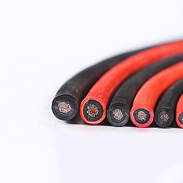 AWG Sizes 26-12 Electric Silicone Rubber Insulation Heat Resistant Wires Cable 600V Rated Voltage