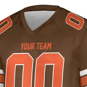 2025 nuevo diseño profesional fútbol americano Jersey venta al por mayor fútbol americano Jersey - Product Image 3