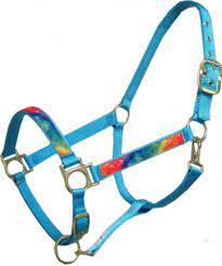 SHEMAX 2024 TOP QUALITY HOT SELLING CUSTOM WHOLESALE Nylon Turquoise Tie Dye Horse <b>Halter</b> - Product Image 4