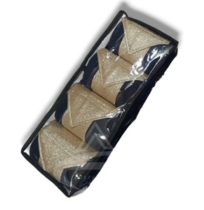Best Design Navy Fleece Horse Polo Wraps 300 GSM Golden Glitter Vendajes Bag Set Polar Fleece-Productos de caballos de alta calidad - Product Image 6