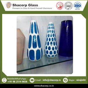 Florero de vidrio personalizado Florero de vidrio rociado - Product Image 2