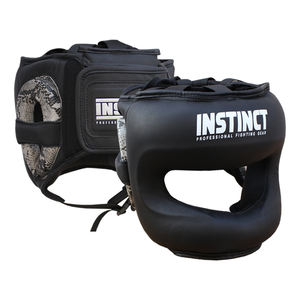 Casco de Boxeo de Cuero Vacuno de Cara Completa, Diseño Personalizado, Nuevo Estilo, Fabricante OEM, Equipo de Entrenamiento, Protector de Cabeza de Boxeo para Adultos - Product Image 1