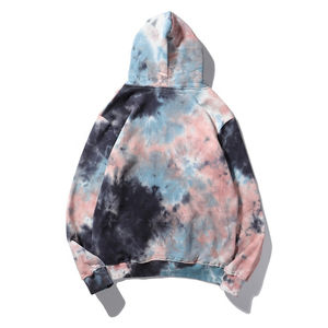 Sudaderas con capucha de algodón Streetwear Casual transpirable Streetwear figuras de punto Tie Dye sudaderas con capucha para mujeres de peso pesado - Product Image 5
