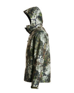 Veste de chasse à capuche camouflage pour femmes, parka camouflage imperméable pour femmes, veste tactique de randonnée en forêt, coupe-vent d'hiver - Product Image 2