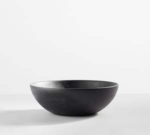 Bol de service en bois d'acacia écologique au design classique Ustensiles de cuisine durables avec finition en céramique et technique personnalisée - Product Image 3