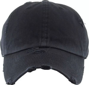 Classic Solid Distressed Vintage Baseball <b>Cap</b> 100% Cotton Polo Style Dad <b>Hat</b> Blank Plain Design for Men and Women - Product Image 5