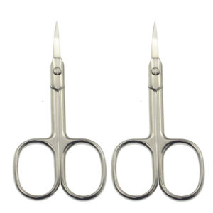 Ciseaux à ongles carrés de qualité supérieure en acier inoxydable incurvé, légers, durables, antidérapants, pour une coupe sûre et contrôlée - Product Image 4