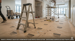 <span class=keywords><strong>Papier</strong></span> <span class=keywords><strong>Kraft</strong></span> Renforcé OPERFECT 300g Robuste avec Stratification PE KSK pour Isolation Extérieure Industrielle et Ignifugation d'Entrepôts - Product Image 1