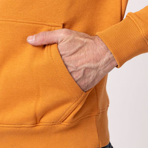 2025 calidad superior impreso en blanco hombres sudaderas con capucha pesado 100% algodón holgado hombres sudaderas con capucha OEM servicio al por mayor - Product Image 6