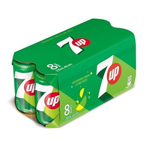 Refrescante refresco 7UP disponible a granel para compra al por mayor perfecto para supermercados y restaurantes - Product Image 1