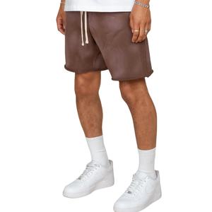 Cotton Fleece Acid Washed <b>Shorts</b> Soft Comfortable Casual <b>Lounge</b> <b>Shorts</b> Vintage Style Sweat <b>Shorts</b> for <b>Men</b> and Women 2026 - Product Image 3