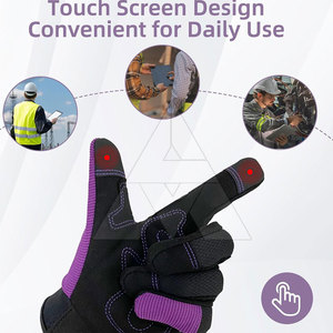 Gants de mécanicien en cuir de haute qualité, fabriqués au Pakistan, vente en gros de gants de mécanicien - Product Image 2
