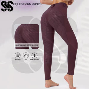 Pantalones de Equitación para Mujer a Precio de Fábrica, Suministro OEM, Fabricante Directo, Alto Rendimiento, Duraderos, de Poliéster/Spandex - Product Image 2