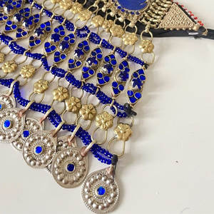 Ensemble de collier de mariée à prix raisonnables avec luxe conçu 2024 Best-seller ensembles de bijoux afghans vierges unis - Product Image 2