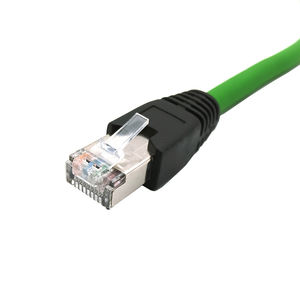 Cable Ethernet Blindado M12 <span class=keywords><strong>de</strong></span> 8 Pines, Código A, Macho a RJ45 Cat6a, Impermeable, para Cámara Industrial - Product Image 5