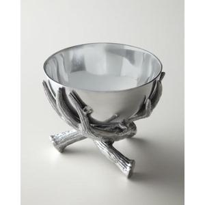 Bol de service de style moderne américain prix de gros fruits décoratifs noix ensemble de bols de service bol en argent et or idées cadeaux - Product Image 5