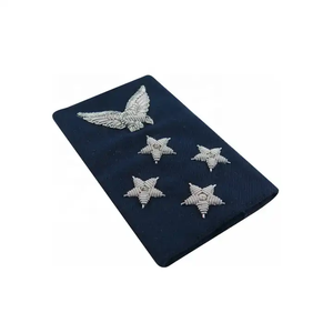 Insignias de alambre de lingotes de oro y plata bordados a mano al por mayor a medida - Product Image 5