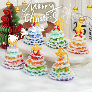 Adorno de Árbol de Navidad Hecho a Mano con Campana, Venta al por Mayor, para Decoración Navideña, para Colgar en el Coche, para Niños y Adultos - Product Image 2
