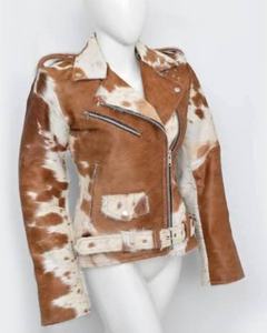 Chaqueta de cuero de vaca hecha a mano personalizada, abrigo de invierno duradero para motocicleta para hombres - Product Image 6